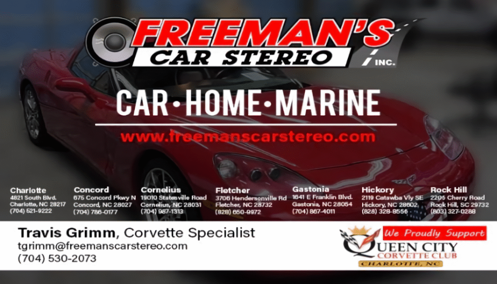 Business Card - Freeman's Car Stereo